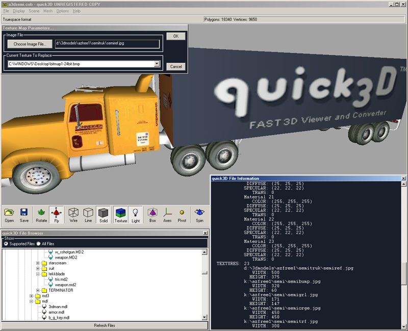 Quick3D Professional Screenshot